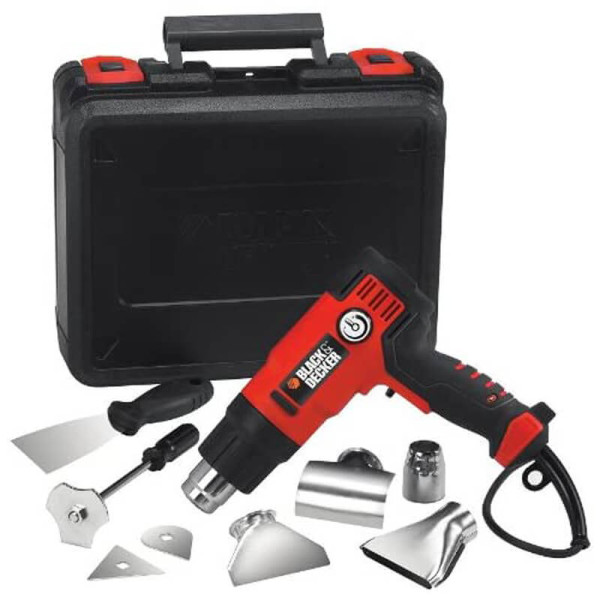Пистолет горячего воздуха - фен сетевой BLACK+DECKER KX2200K Пистолет горячего воздуха - фен сетевой BLACK+DECKER KX2200K