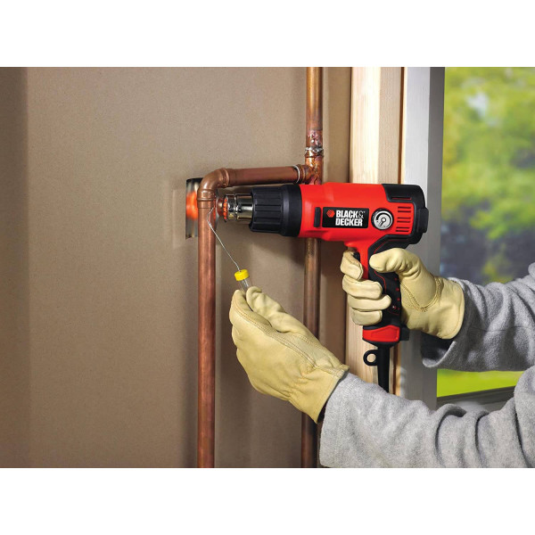 Пистолет горячего воздуха - фен сетевой BLACK+DECKER KX2200K Пистолет горячего воздуха - фен сетевой BLACK+DECKER KX2200K