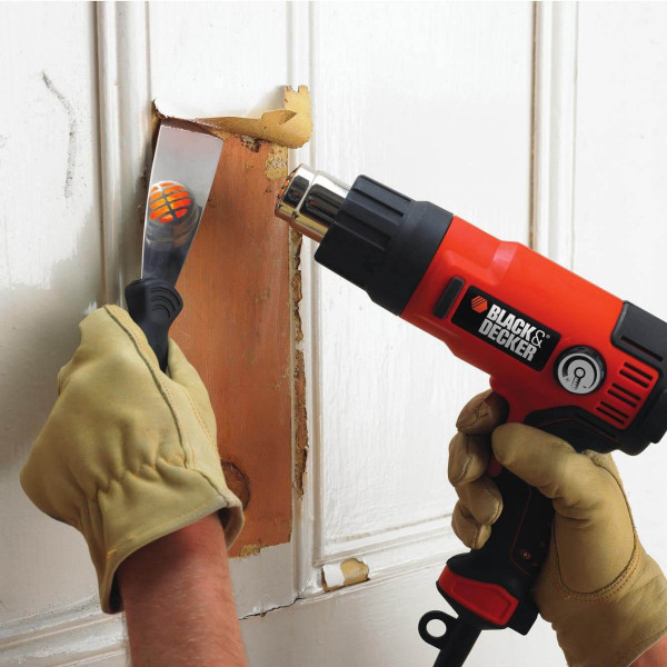 Пистолет горячего воздуха - фен сетевой BLACK+DECKER KX2200K Пистолет горячего воздуха - фен сетевой BLACK+DECKER KX2200K
