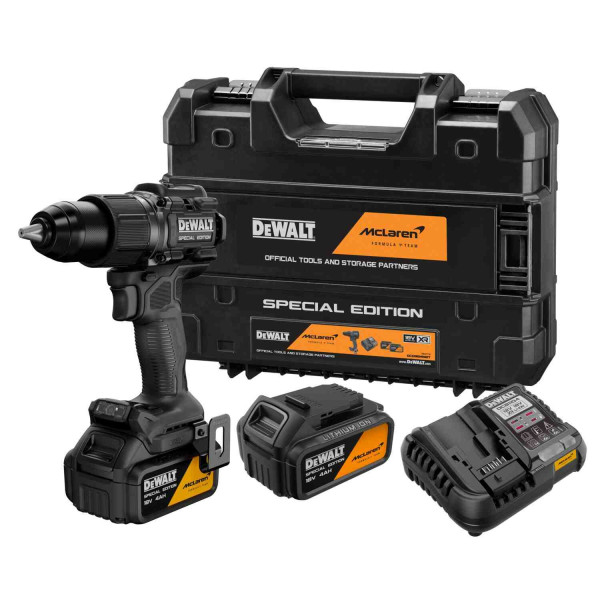 Дриль-шурупокрут ударний McLaren F1 TEAM SPECIAL EDITION DeWALT DCD86MM2T