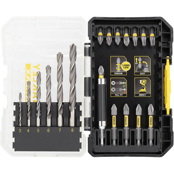 Набір біт і сверл STANLEY STA88554 Набір біт і сверл STANLEY STA88554