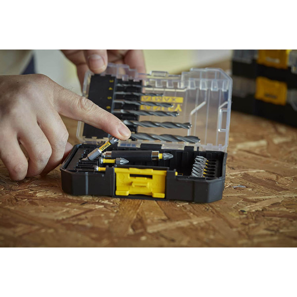 Набір біт і сверл STANLEY STA88554 Набір біт і сверл STANLEY STA88554