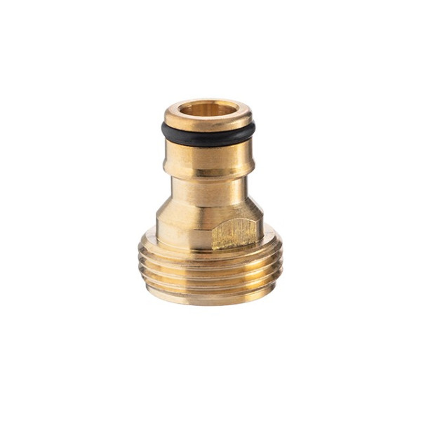 Адаптер латунний для з'єднувача 1/2" з зовнішньою різьбою 3/4", STORM INTERTOOL GE-1202 Адаптер латунний для з'єднувача 1/2" з зовнішньою різьбою 3/4", STORM INTERTOOL GE-1202