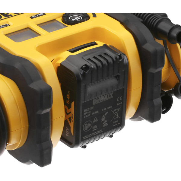 Компрессор воздушный аккумуляторный DeWALT DCC018N Компрессор воздушный аккумуляторный DeWALT DCC018N