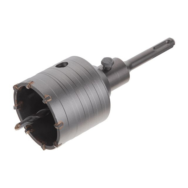 Свердло корончате по бетону 65 мм, перехідник SDS-Plus 100 мм INTERTOOL SD-7065