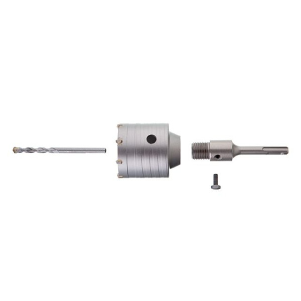 Свердло корончате по бетону 65 мм, перехідник SDS-Plus 100 мм INTERTOOL SD-7065 Свердло корончате по бетону 65 мм, перехідник SDS-Plus 100 мм INTERTOOL SD-7065
