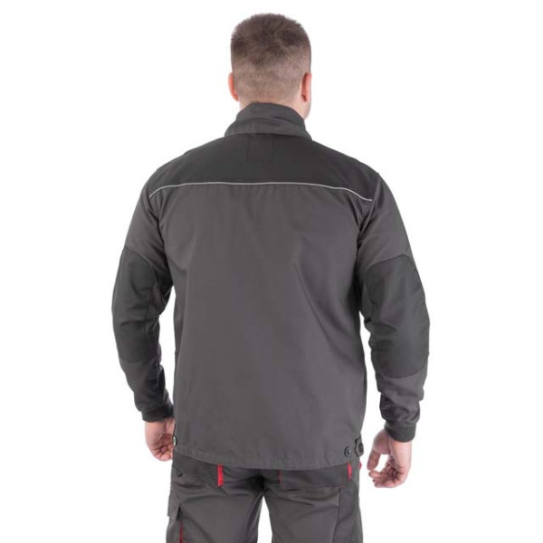 Куртка робоча, 80% поліестер / 20% бавовна, щільність 260 г/м², S INTERTOOL SP-3001 Куртка робоча, 80% поліестер / 20% бавовна, щільність 260 г/м², S INTERTOOL SP-3001