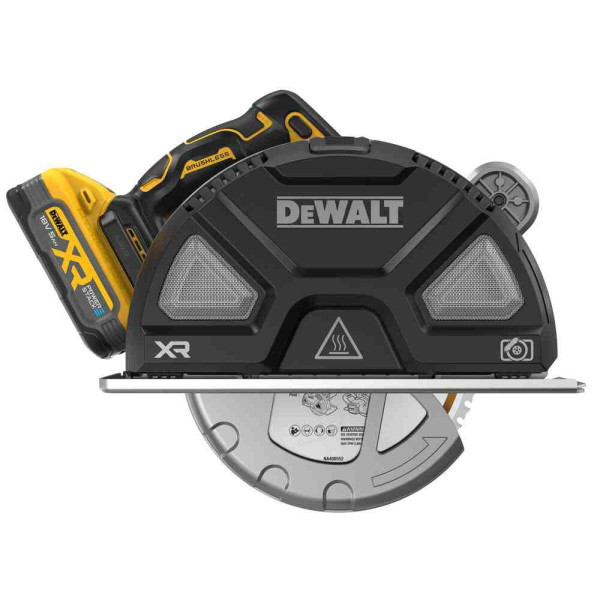 Пилка дискова по металу акумуляторна DeWALT DCS383H2 Пилка дискова по металу акумуляторна DeWALT DCS383H2