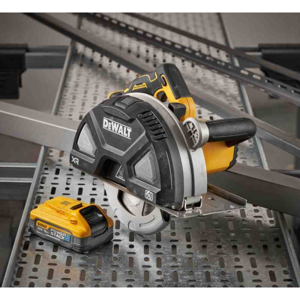 Пилка дискова по металу акумуляторна DeWALT DCS383H2 Пилка дискова по металу акумуляторна DeWALT DCS383H2