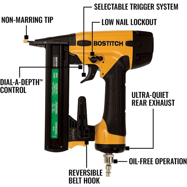 Пистолет скобозабивной пневматический BOSTITCH SX1838-E пистолет скобозабивной пневматический BOSTITCH SX1838-E