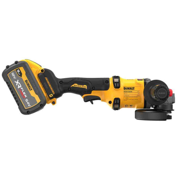 Шліфмашина кутова - болгарка акумуляторна безщіткова DeWALT DCG418SHDX2 Шліфмашина кутова - болгарка акумуляторна безщіткова DeWALT DCG418SHDX2