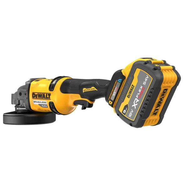 Шліфмашина кутова - болгарка акумуляторна безщіткова DeWALT DCG418SHDX2 Шліфмашина кутова - болгарка акумуляторна безщіткова DeWALT DCG418SHDX2