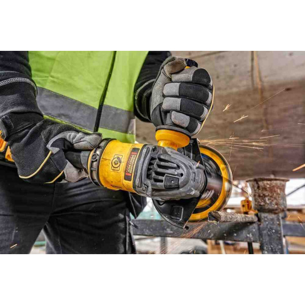 Шліфмашина кутова - болгарка акумуляторна безщіткова DeWALT DCG418SHDX2 Шліфмашина кутова - болгарка акумуляторна безщіткова DeWALT DCG418SHDX2