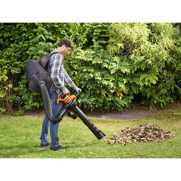 Садовый пылесос электрический BLACK+DECKER BEBLV300 Садовый пылесос электрический BLACK+DECKER BEBLV300