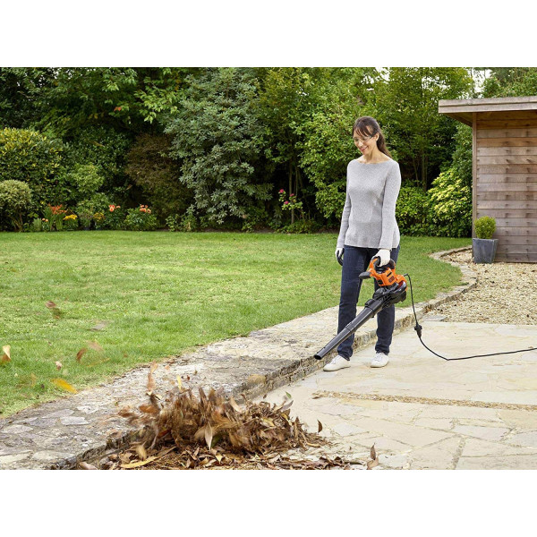 Садовый пылесос электрический BLACK+DECKER BEBLV300 Садовый пылесос электрический BLACK+DECKER BEBLV300