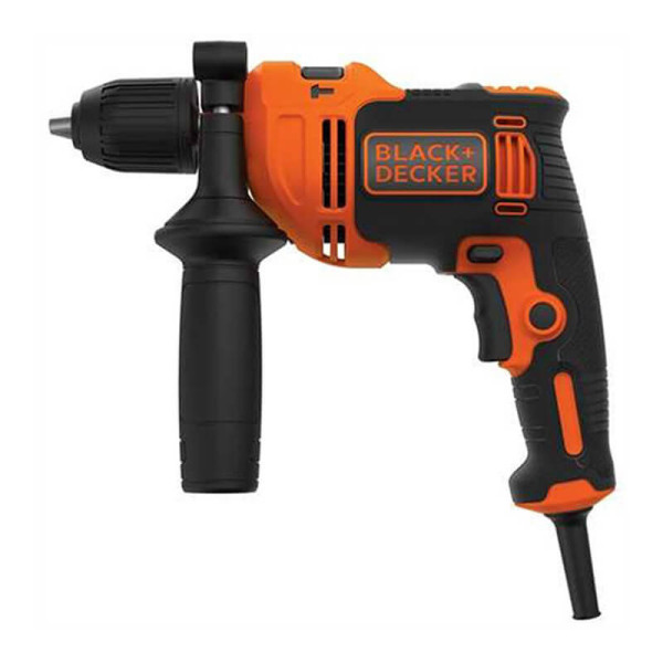 Дрель сетевая ударная BLACK+DECKER BEH710K сетевая ударная