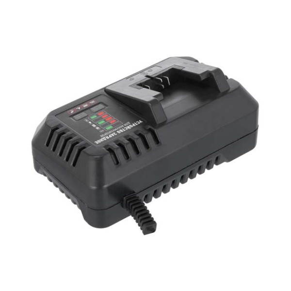 Пристрій зарядний для акумуляторів Li-ion 20 В, струм заряду 4,0 А INTERTOOL WT-0345 Пристрій зарядний для акумуляторів Li-ion 20 В, струм заряду 4,0 А INTERTOOL WT-0345