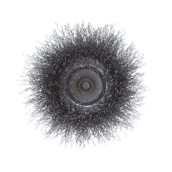 Щітка чашкова, 100 мм, 1/4", кручений дріт, для дриля, 4500 об/хв INTERTOOL BT-9100 Щітка чашкова, 100 мм, 1/4", кручений дріт, для дриля, 4500 об/хв INTERTOOL BT-9100