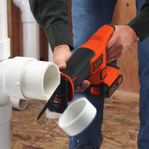 Пила сабельная аккумуляторная BLACK+DECKER BDCR18N Пила сабельная аккумуляторная BLACK+DECKER BDCR18N