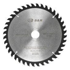 Диск пиляльний S & R Meister Wood Craft 230x30x2,4 мм 40 зуб