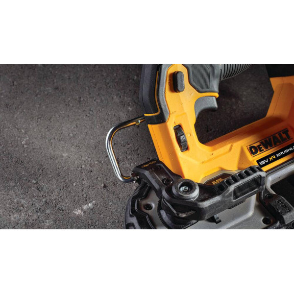 Пила стрічкова акумуляторна безщіткова DeWALT DCS377NT Пила стрічкова акумуляторна безщіткова DeWALT DCS377NT
