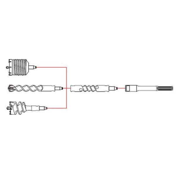 Коронка пустотіла S & R VERSIO 125 х 100 Коронка пустотіла S & R VERSIO 125 х 100