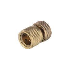 Конектор латунний 1/2" на шланг 3/4", STORM INTERTOOL GE-1220