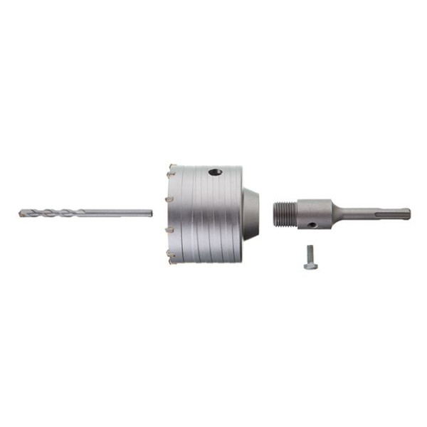 Свердло корончате по бетону 80 мм, перехідник SDS-Plus 100 мм INTERTOOL SD-7080 Свердло корончате по бетону 80 мм, перехідник SDS-Plus 100 мм INTERTOOL SD-7080