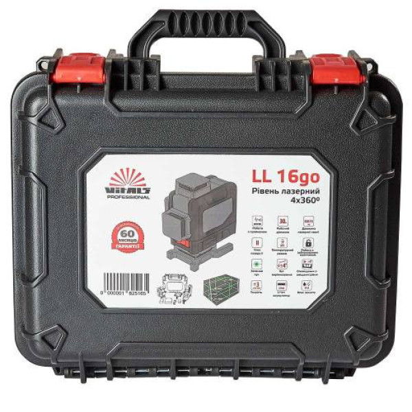 Рівень лазерний Vitals Professional LL 16go Рівень лазерний Vitals Professional LL 16go