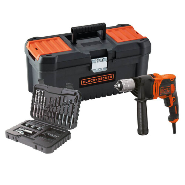 Дрель сетевая ударная BLACK+DECKER BEH850 сетевая ударная Дрель сетевая ударная BLACK+DECKER BEH850 сетевая ударная