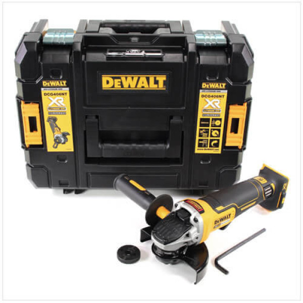 Шліфмашина кутова - болгарка акумуляторна безщіткова DeWALT DCG406NT Шліфмашина кутова - болгарка акумуляторна безщіткова DeWALT DCG406NT