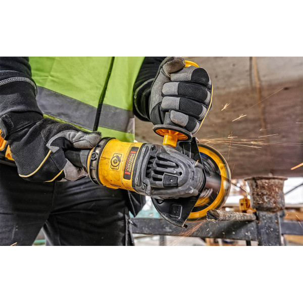 Шлифмашина угловая - болгарка аккумуляторная бесщеточная DeWALT DCG418NT Шлифмашина угловая - болгарка аккумуляторная бесщеточная DeWALT DCG418NT
