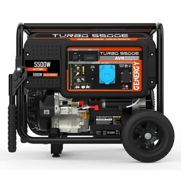 Генератор бензиновий GENERGY TURBO 5500 E 5,5 кВт Генератор бензиновий GENERGY TURBO 5500 E 5,5 кВт