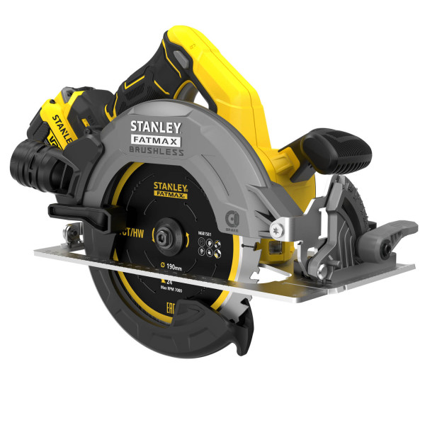 Пила циркулярная аккумуляторная STANLEY FATMAX SFMCS550M2K Пила циркулярная аккумуляторная STANLEY FATMAX SFMCS550M2K