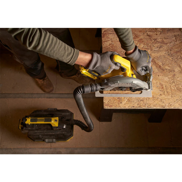Пила циркулярная аккумуляторная STANLEY FATMAX SFMCS550M2K Пила циркулярная аккумуляторная STANLEY FATMAX SFMCS550M2K