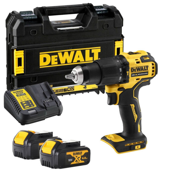 Дриль-шурупокрут акумуляторний безщітковий ударний DeWALT DCD709M2T Дриль-шурупокрут акумуляторний безщітковий ударний DeWALT DCD709M2T
