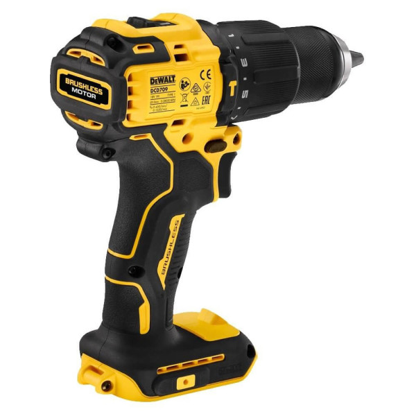 Дриль-шурупокрут акумуляторний безщітковий ударний DeWALT DCD709M2T Дриль-шурупокрут акумуляторний безщітковий ударний DeWALT DCD709M2T
