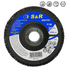 Круг зачисний пелюстковий S & R Meister 125x22.2, Z100