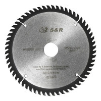 Диск пильний S & R Meister Wood Craft 190x30x2,4 мм, 60 зуб.