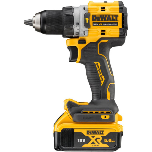 Дриль-шурупокрут акумуляторний безщітковий ударний DeWALT DCD805P2T Дриль-шурупокрут акумуляторний безщітковий ударний DeWALT DCD805P2T