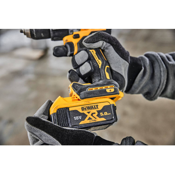 Дриль-шурупокрут акумуляторний безщітковий ударний DeWALT DCD805P2T Дриль-шурупокрут акумуляторний безщітковий ударний DeWALT DCD805P2T