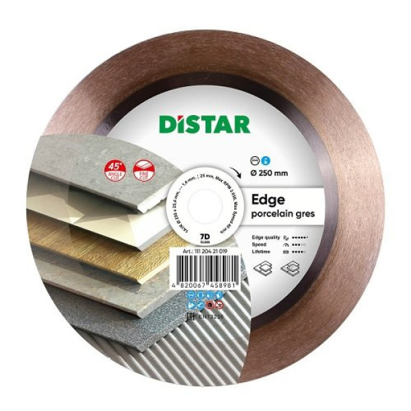 Диск алмазний відрізний Distar 1A1R Edge 250х25,4