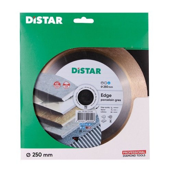 Диск алмазний відрізний Distar 1A1R Edge 250х25,4