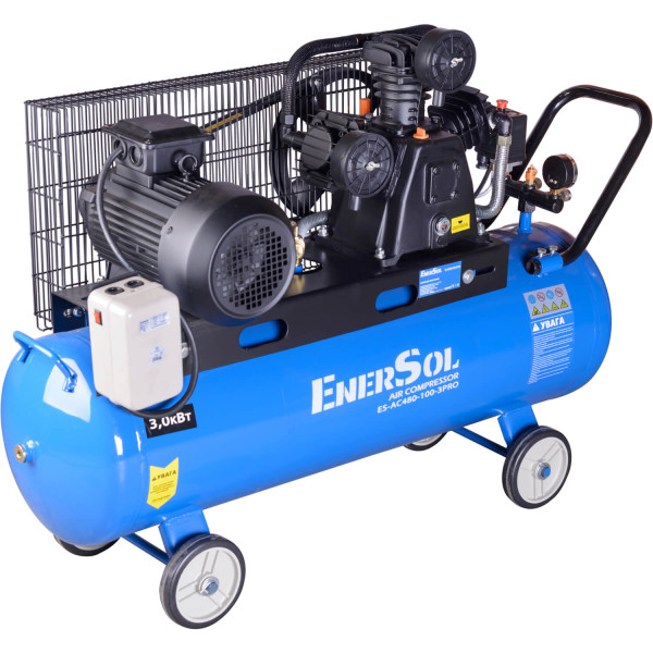 Компресор повітряний EnerSol ES-AC480-100-3PRO Компресор повітряний EnerSol ES-AC480-100-3PRO