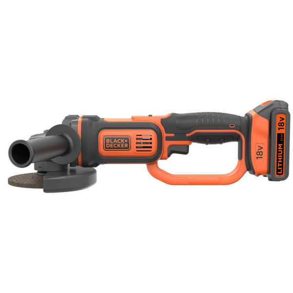 Шліфмашина кутова - болгарка акумуляторна BLACK+DECKER BCG720M1 Шліфмашина кутова - болгарка акумуляторна BLACK+DECKER BCG720M1