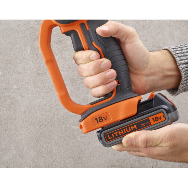 Шліфмашина кутова - болгарка акумуляторна BLACK+DECKER BCG720M1 Шліфмашина кутова - болгарка акумуляторна BLACK+DECKER BCG720M1