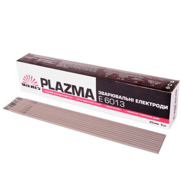 Електроди зварювальні Vitals Plazma E6013, d 3 мм, 5 кг Електроди зварювальні Vitals Plazma E6013, d 3 мм, 5 кг