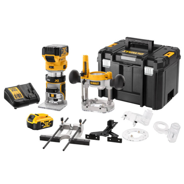 Фрезер акумуляторний безщітковий DeWALT DCW604P2 Фрезер акумуляторний безщітковий DeWALT DCW604P2