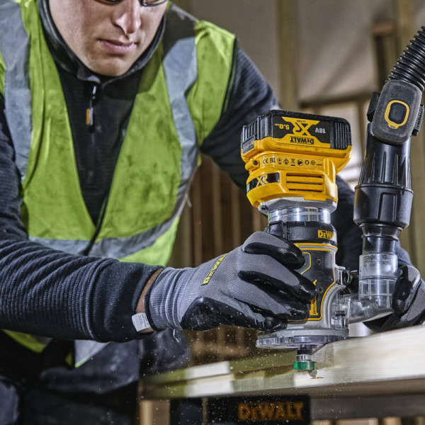 Фрезер акумуляторний безщітковий DeWALT DCW604P2 Фрезер акумуляторний безщітковий DeWALT DCW604P2